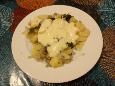 Blettes à la béchamel